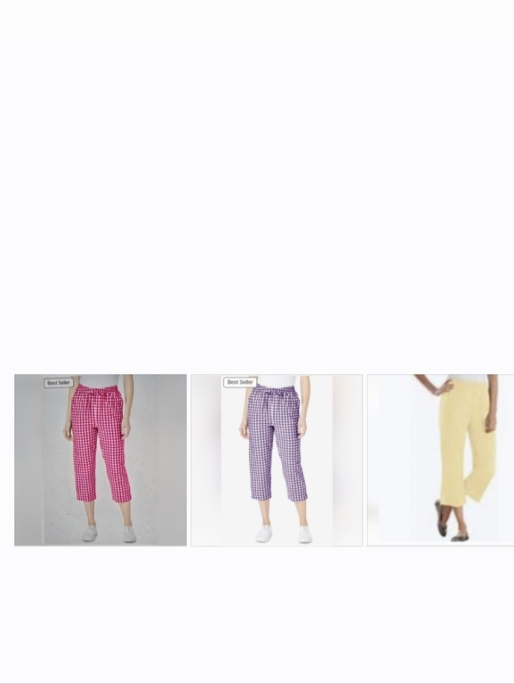 #20W Women Within 3pc  Capri Pants